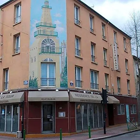 De La Tour Paris-malakoff Hotel 2*
